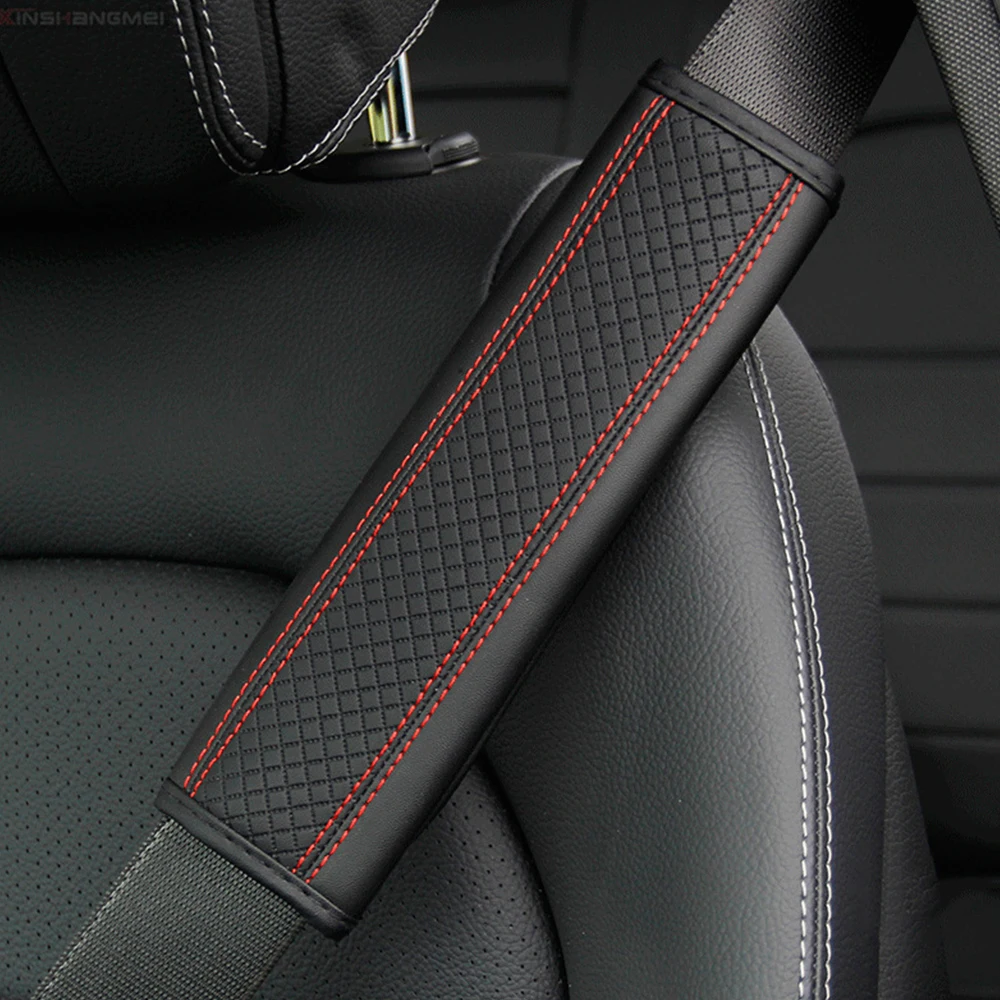 Car Seat Belt Cover PU Leather Safety Belt Shoulder Cover Seat Belt Padding Pad Shoulder Protection Auto Interior Accessories
Car Seat Belt Cover PU Leather Safety Belt Shoulder Cover Seat Belt Padding Pad Shoulder Protection Auto Interior Accessories