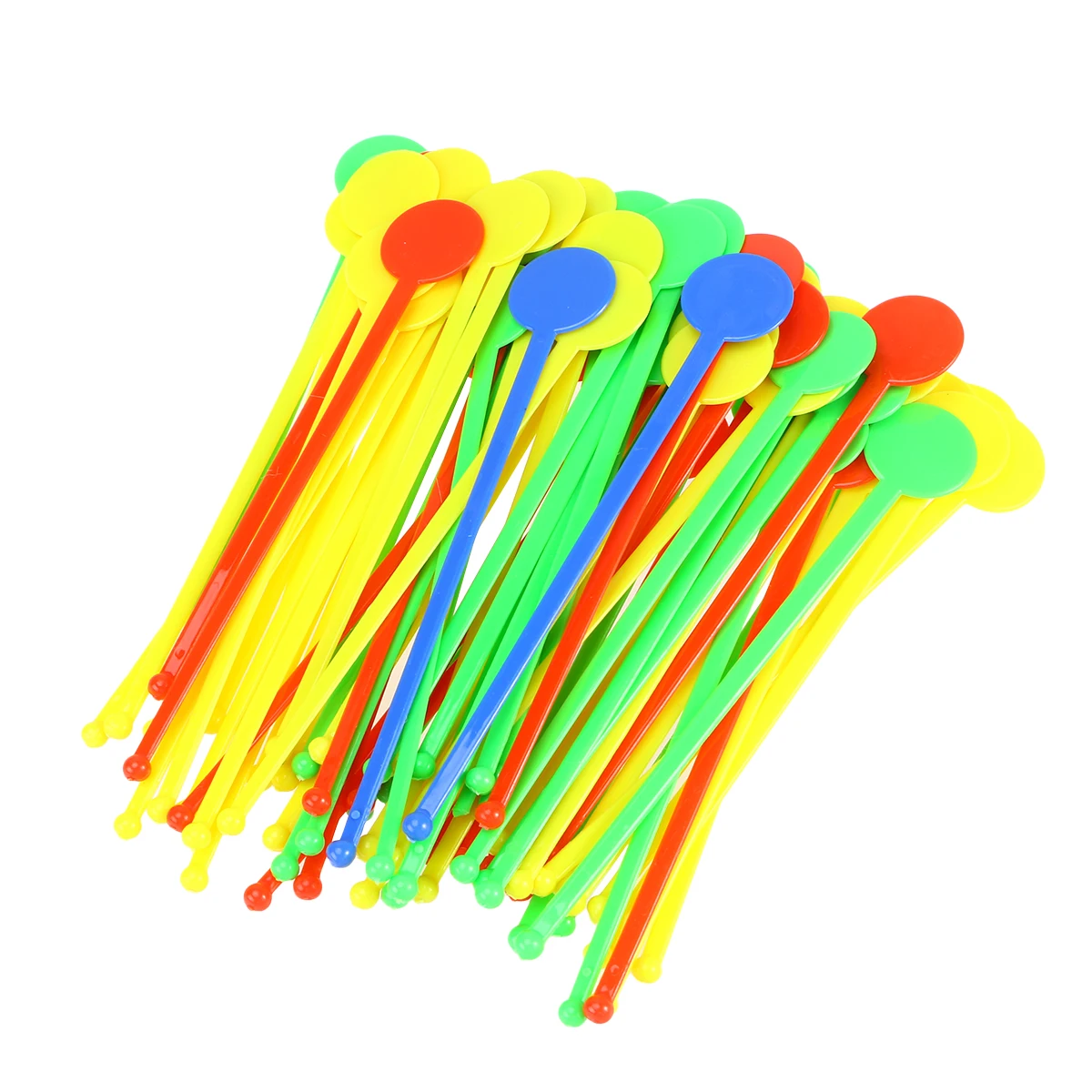 4800 Pcs Acrylic Swizzle Sticks Colorful Round Head Strring Sticks Resuable Beverage Stirrers for Coffee Juice Wine
4800 Pcs Acrylic Swizzle Sticks Colorful Round Head Strring Sticks Resuable Beverage Stirrers for Coffee Juice Wine