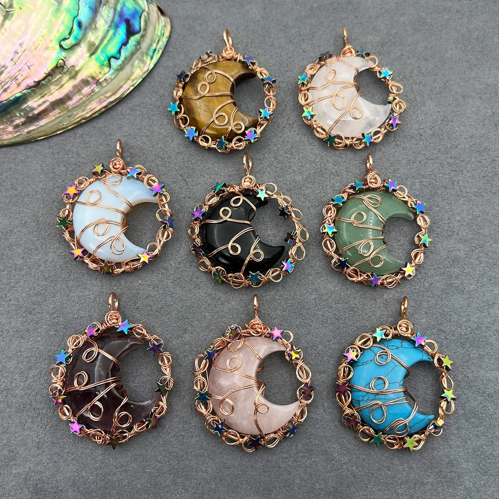 Хрустальный кулон в виде Луны, ожерелье из розового золота с кварцем, Очаровательное ожерелье из драгоценных камней, звезда, полумесяц, лече...
Хрустальный кулон в виде Луны, ожерелье из розового золота с кварцем, Очаровательное ожерелье из драгоценных камней, звезда, полумесяц, лече...