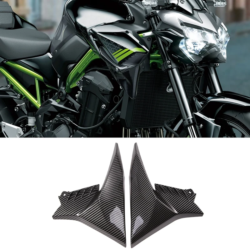 2PCS Left Right Side Motorcycle Fairing Motorcycle Fairing Parts Fairing Radiator Cover Panel For Kawasaki Z900 Z 900 2020-2021
2PCS Left Right Side Motorcycle Fairing Motorcycle Fairing Parts Fairing Radiator Cover Panel For Kawasaki Z900 Z 900 2020-2021
