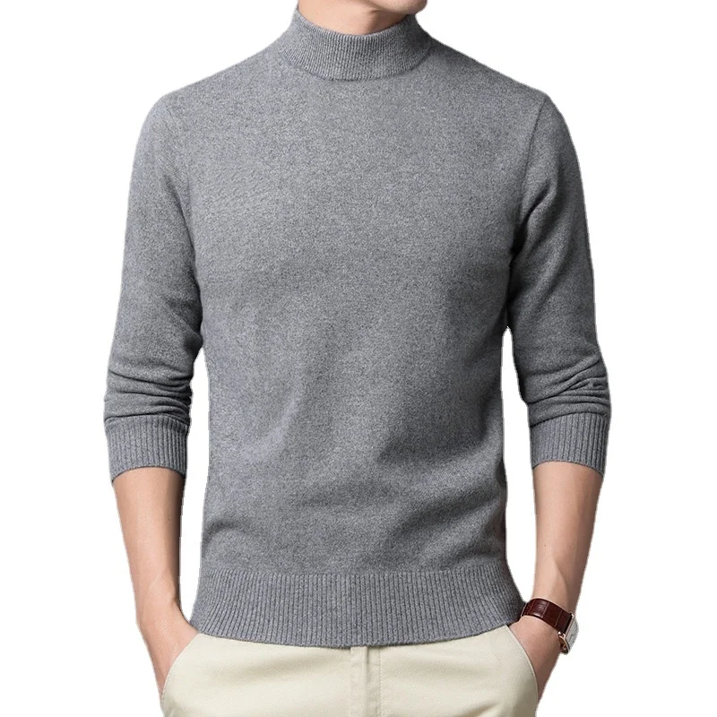 2023 Sweater Warm Men's Half Turtleneck Solid Color Pullover Fashion Thickening Middle-aged Long-slved Top pullover
2023 Sweater Warm Men's Half Turtleneck Solid Color Pullover Fashion Thickening Middle-aged Long-slved Top pullover