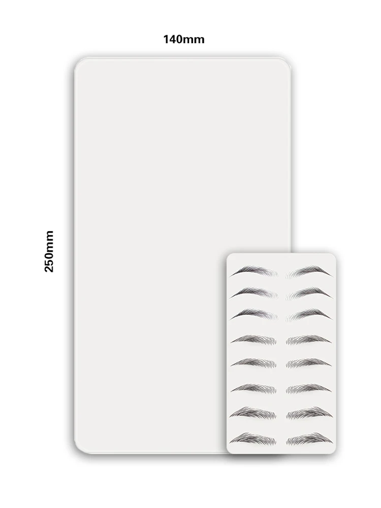 10Pcs Silicone Practice Skin White Long Eyebrow Eyeliner Soft Blank Practice Pads for Microblading Permanent Makeup
10Pcs Silicone Practice Skin White Long Eyebrow Eyeliner Soft Blank Practice Pads for Microblading Permanent Makeup