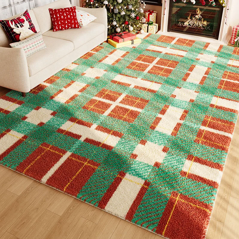 Красный декоративный ковёр из полиэстера
Красный декоративный ковёр из полиэстера