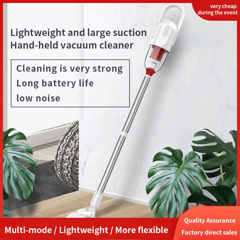 4 In 1 Handheld Mini Wireless 5500Pa Big Suction USB Chargable Vertical Washing Vacuum Cleaner for Car/ House Appliances Vacuum
4 In 1 Handheld Mini Wireless 5500Pa Big Suction USB Chargable Vertical Washing Vacuum Cleaner for Car/ House Appliances Vacuum