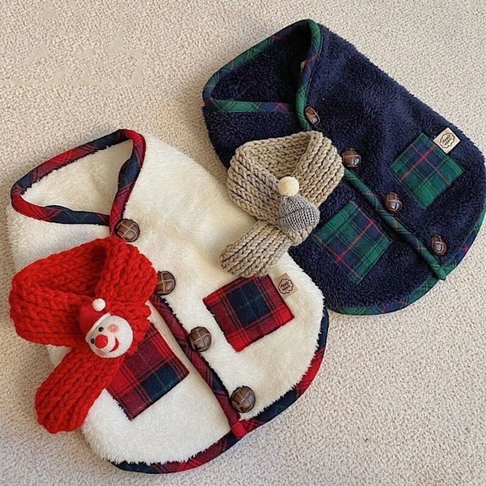 Small Dog Vest Autumn Winter Fashion Christmas Clothes Puppy Warm Sweater Cat Cute Cardigan Wool Scarf Chihuahua Maltese Poodle
Small Dog Vest Autumn Winter Fashion Christmas Clothes Puppy Warm Sweater Cat Cute Cardigan Wool Scarf Chihuahua Maltese Poodle