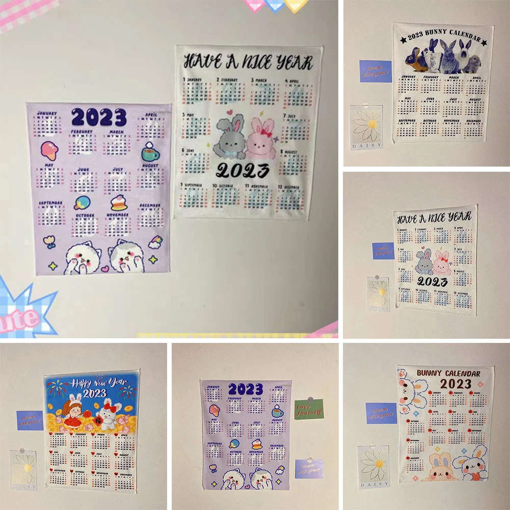 Background cloth Cartoon And Cute Timekeeping 2023 Calendar Girls Room Wall decoration Hanging cloth Bedside Photo props Study
Background cloth Cartoon And Cute Timekeeping 2023 Calendar Girls Room Wall decoration Hanging cloth Bedside Photo props Study