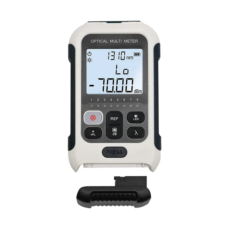 Optical Power Meter+Visual Fault Locator 15Mw And RJ45 Cable Tracker Powered 3In1 Fiber Optic Light Tester+OPM VFL RJ45
Optical Power Meter+Visual Fault Locator 15Mw And RJ45 Cable Tracker Powered 3In1 Fiber Optic Light Tester+OPM VFL RJ45
