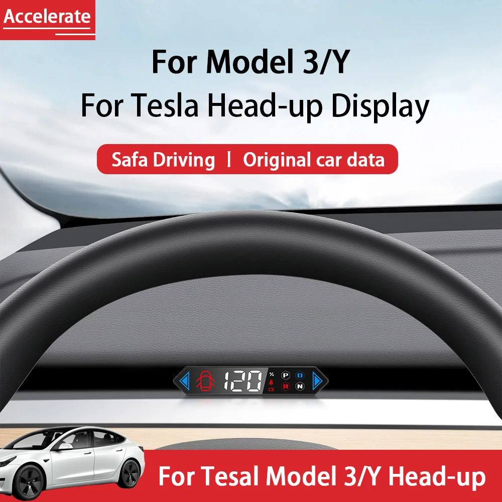 2022 HUD Head-up Display For Tesla Model 3 Model Y Dedicated Head-up Display Speedometer For TESLA Car Model3 ModelY Accessiores
2022 HUD Head-up Display For Tesla Model 3 Model Y Dedicated Head-up Display Speedometer For TESLA Car Model3 ModelY Accessiores