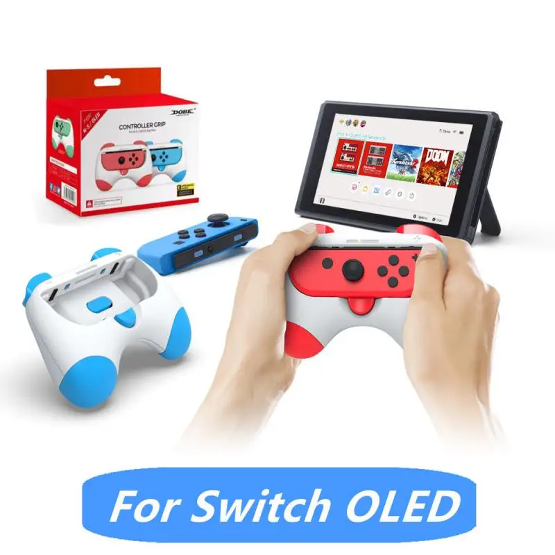 For Nintendo Switch Accessories Left+Right Joycon Bracket Holder Ergonomic Game Handle Grip Controller For Nintend Switch OLED
For Nintendo Switch Accessories Left+Right Joycon Bracket Holder Ergonomic Game Handle Grip Controller For Nintend Switch OLED