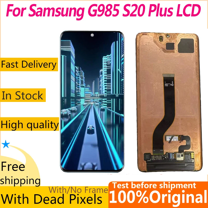 100% Оригинальный фронтальный s20 + ЖК-дисплей для Samsung Galaxy S20 Plus G985 дисплей G985F/DS ЖК-дисплей с дефектами сенсорный экран дигитайзер в сборе
100% Оригинальный фронтальный s20 + ЖК-дисплей для Samsung Galaxy S20 Plus G985 дисплей G985F/DS ЖК-дисплей с дефектами сенсорный экран дигитайзер в сборе