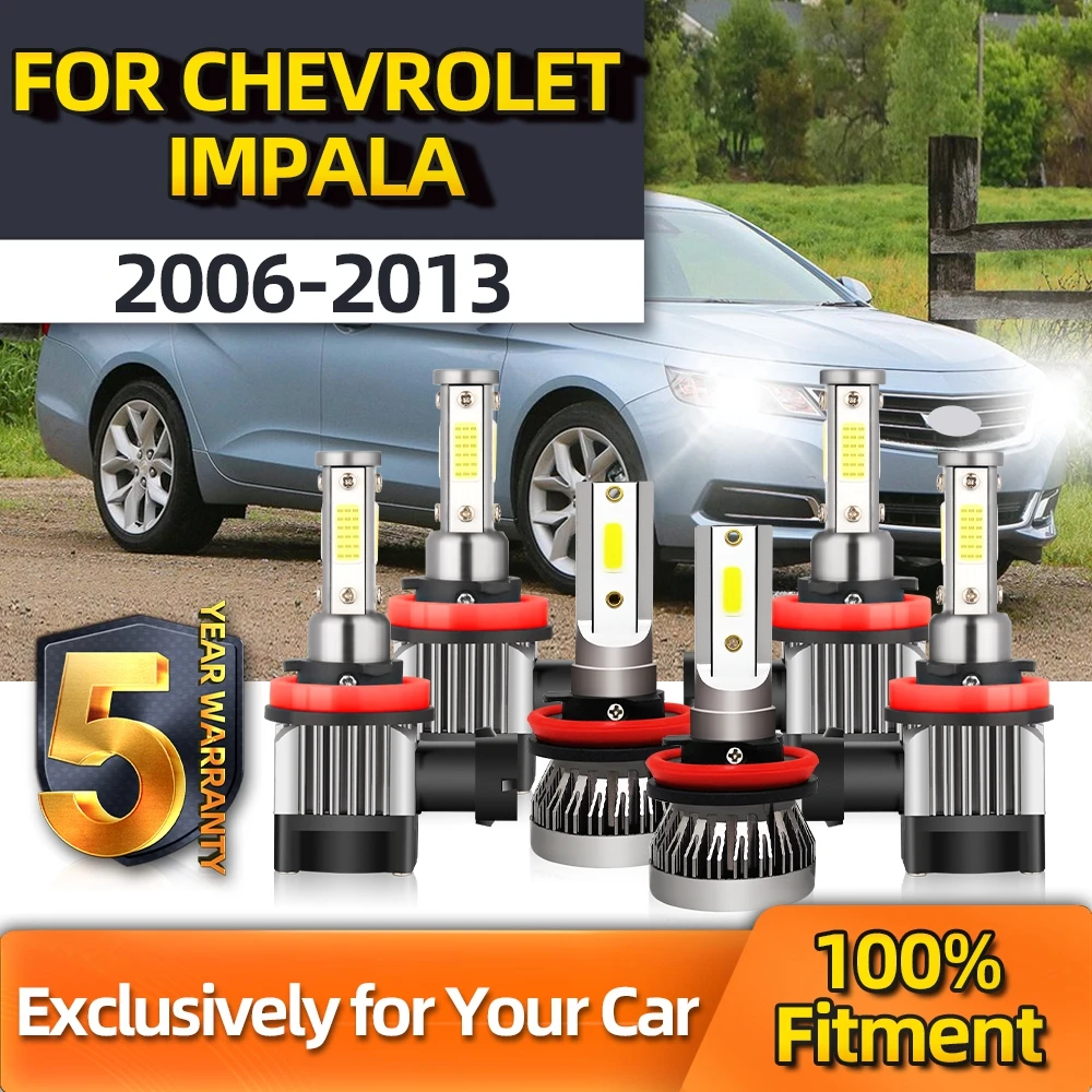 Crossfox 12V LED Bulbs White Plug And Play High/Low Beam+Fog Lamp H9 H11 H11 For Chevrolet Impala 2006 2007 2008 2009-2013
Crossfox 12V LED Bulbs White Plug And Play High/Low Beam+Fog Lamp H9 H11 H11 For Chevrolet Impala 2006 2007 2008 2009-2013