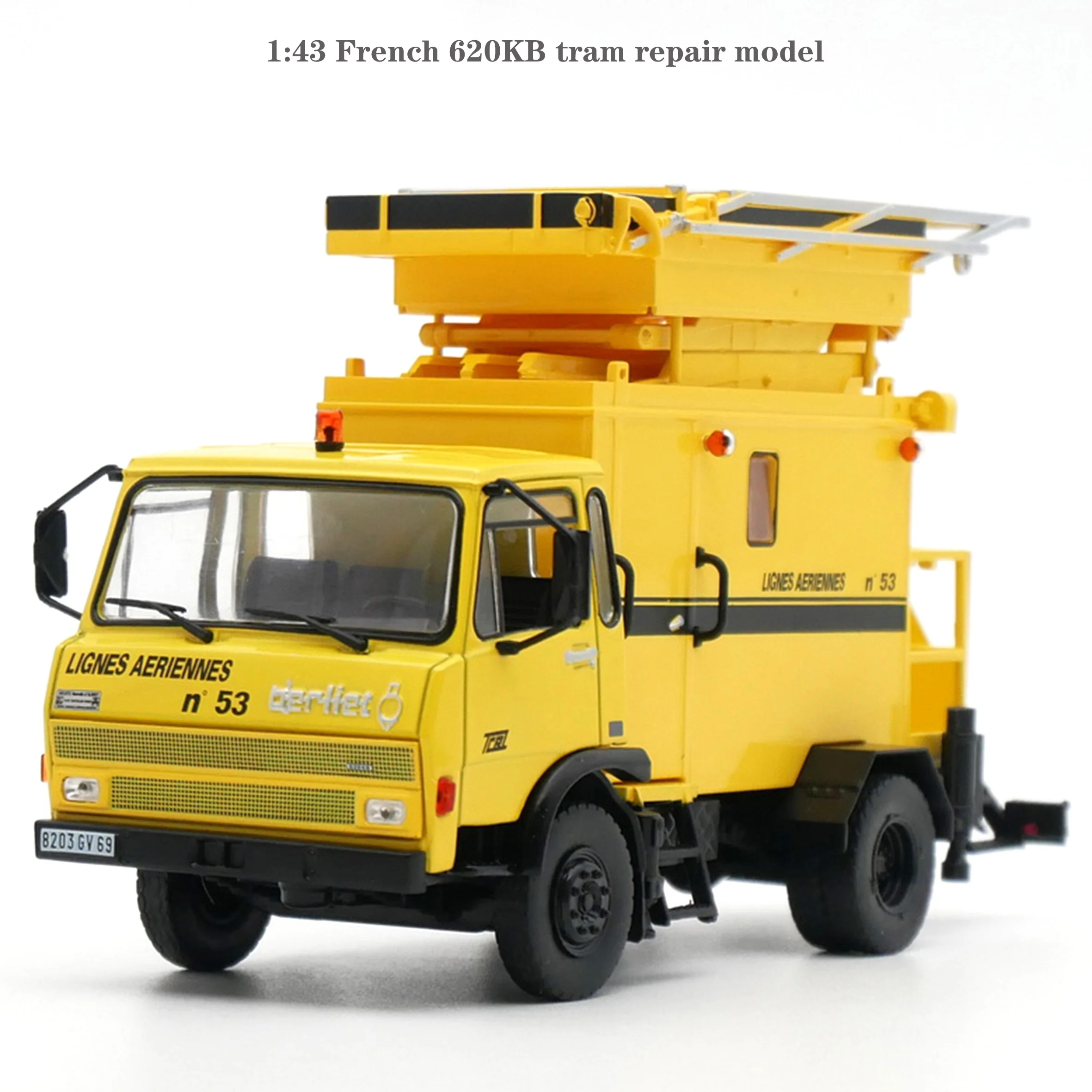 Rare 1:43 French 620KB tram repair model Alloy finished product collection model
Rare 1:43 French 620KB tram repair model Alloy finished product collection model