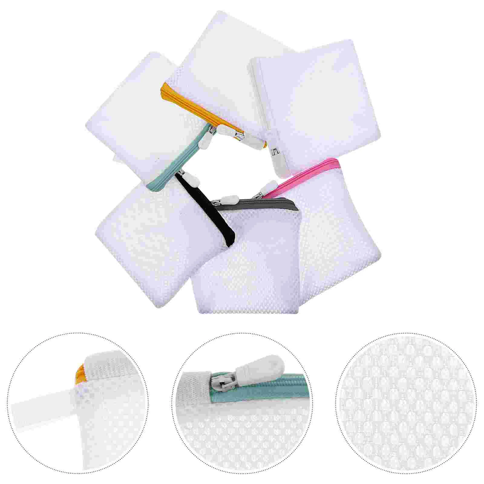 6pcs Washing Machine Laundry Bags Travel Mesh Net Laundry Bags Storage Organizer
6pcs Washing Machine Laundry Bags Travel Mesh Net Laundry Bags Storage Organizer