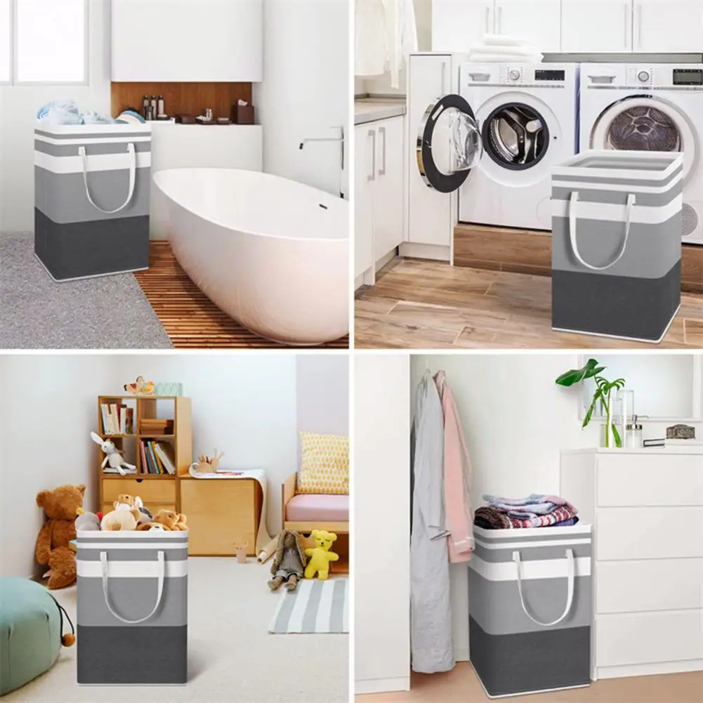 Storage Basket Practical Large Capacity Strong Load-bearing for Household Dirty Clothes Basket Dirty Clothes Hamper
Storage Basket Practical Large Capacity Strong Load-bearing for Household Dirty Clothes Basket Dirty Clothes Hamper