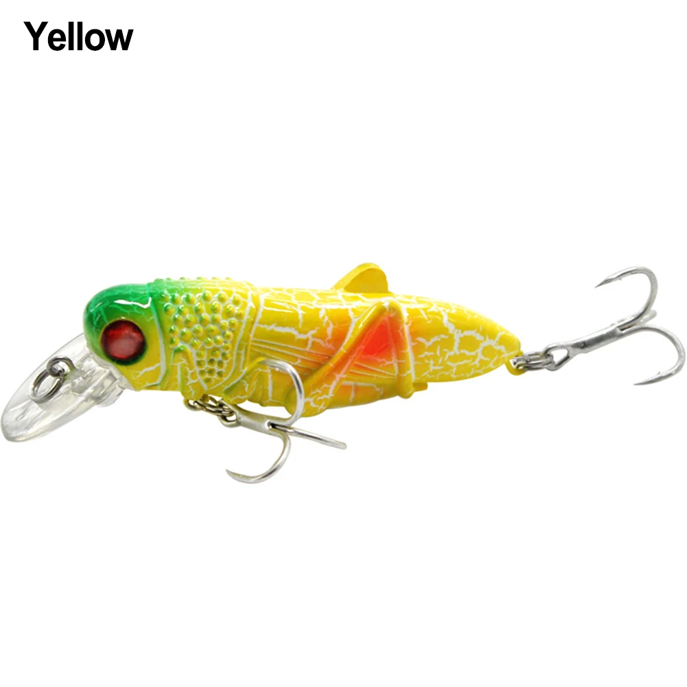 5cm 4g Grasshopper Insect Fishing Lures Artificial Bait Sea Fishing Fish Hook Mino Locust Lure Bionic Bait Casting Trolling
5cm 4g Grasshopper Insect Fishing Lures Artificial Bait Sea Fishing Fish Hook Mino Locust Lure Bionic Bait Casting Trolling