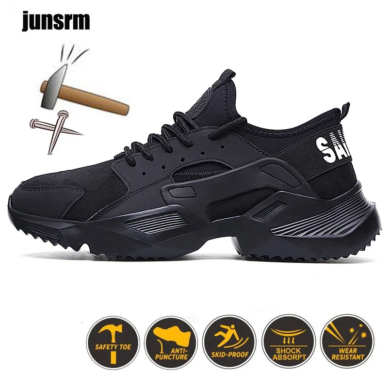35-48 Summer Safety Shoes Breathable Lightweight Steel Toe Shoes Anti-puncture Shoes Work Shoes Men's Women's Sports Boots
35-48 Summer Safety Shoes Breathable Lightweight Steel Toe Shoes Anti-puncture Shoes Work Shoes Men's Women's Sports Boots