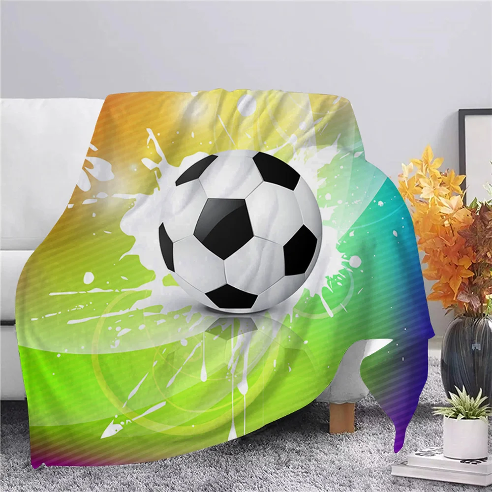 Popular Cool Football Flannel Blanket 3D Print Soft Blanket for Chair Travelling Camping Kid Couch Cover Winter Nap Sofa Blanket
Popular Cool Football Flannel Blanket 3D Print Soft Blanket for Chair Travelling Camping Kid Couch Cover Winter Nap Sofa Blanket