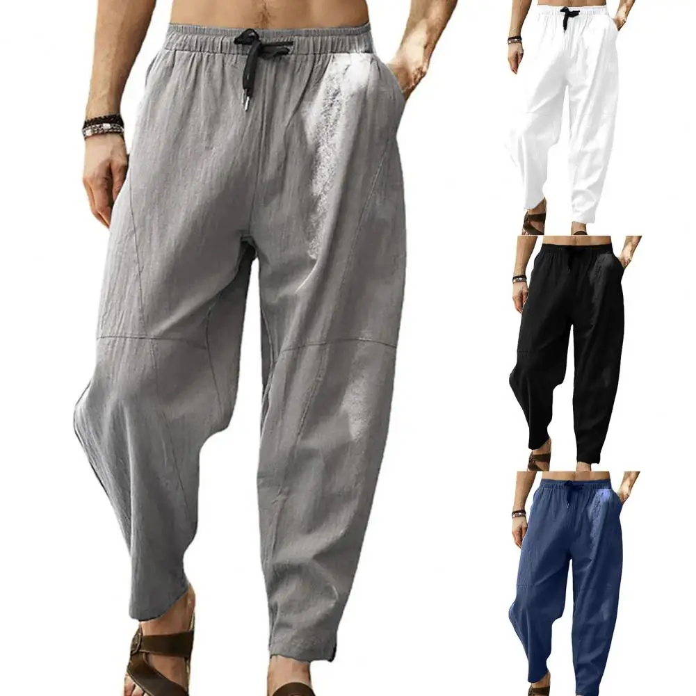 Great Summer Pants Loose Pockets Angle Length Lightweight Harem Pants 
Great Summer Pants Loose Pockets Angle Length Lightweight Harem Pants