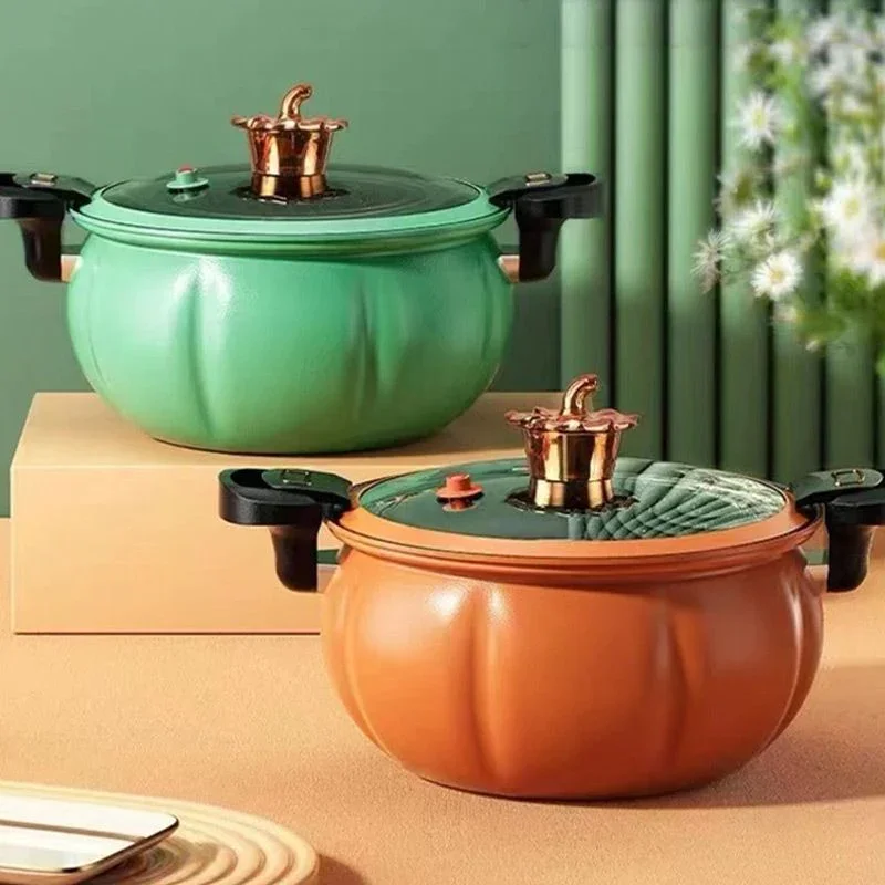 8L Pumpkin pot Multifunctional Plumpy Non-stick Micro Pressure Pot Kitchen Induction Cooker Gas Stove Universal Soup Pot
8L Pumpkin pot Multifunctional Plumpy Non-stick Micro Pressure Pot Kitchen Induction Cooker Gas Stove Universal Soup Pot