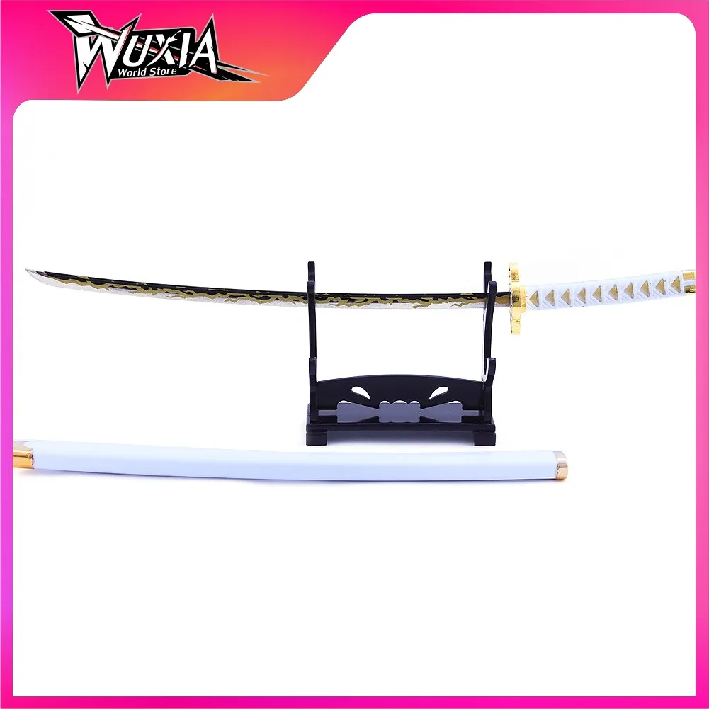 Demon Slayer Sword Agatsuma Zenitsu Nichirin Blade Alloy Katana Sword Japanese Anime Weapon Model Toys For boys Christmas Gift
Demon Slayer Sword Agatsuma Zenitsu Nichirin Blade Alloy Katana Sword Japanese Anime Weapon Model Toys For boys Christmas Gift