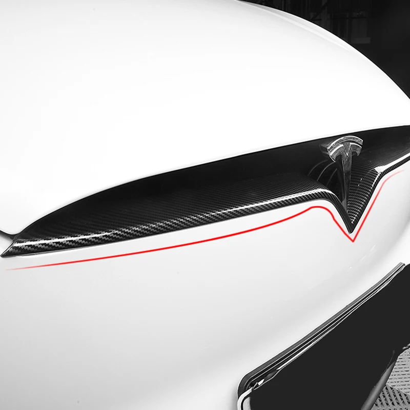 Декоративные полосы для передней крышки гриля Tesla Model X внешние модифицированные аксессуары ABS Carbon Style
Декоративные полосы для передней крышки гриля Tesla Model X внешние модифицированные аксессуары ABS Carbon Style