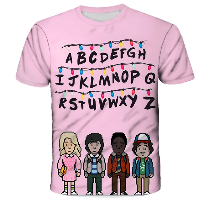 2022 Summer Fashion Stranger Things T-shirt Children Boy Casual Funny Tees Kids Stranger Things Tops Girls Clothes 4-14 Y
2022 Summer Fashion Stranger Things T-shirt Children Boy Casual Funny Tees Kids Stranger Things Tops Girls Clothes 4-14 Y