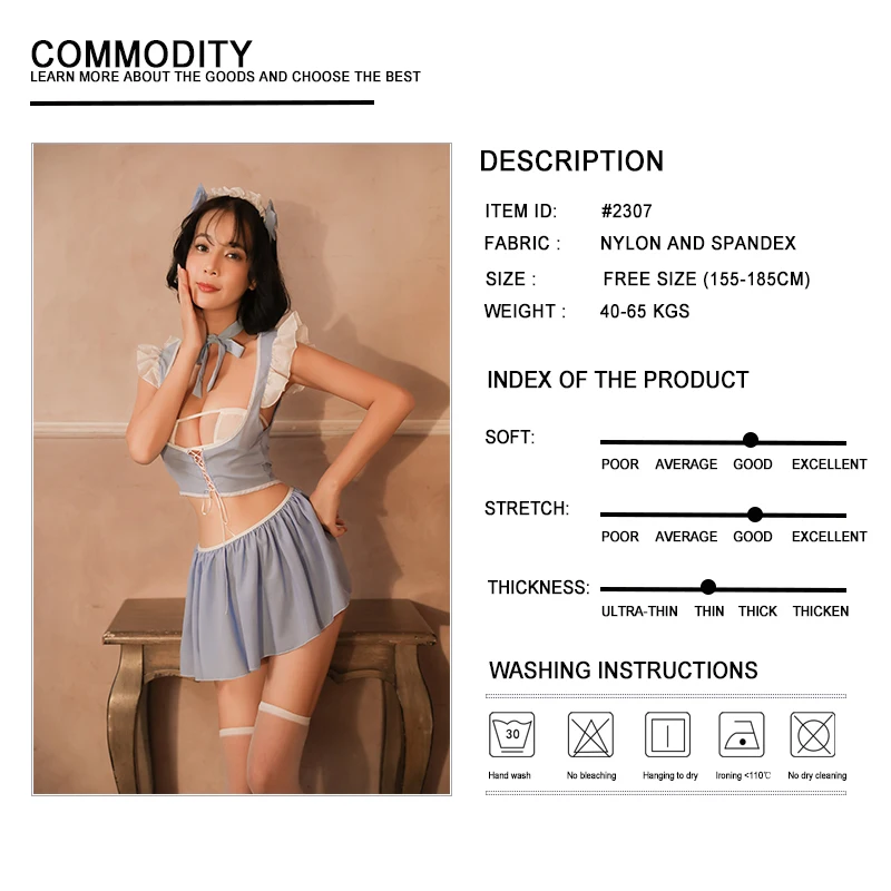 Sexy Lingerie for Women Cheongsam Cosplay Costumes Charming Design Porno Outfit New Cosplay Sexy Exotic Dancewear Sexy Dresses
Sexy Lingerie for Women Cheongsam Cosplay Costumes Charming Design Porno Outfit New Cosplay Sexy Exotic Dancewear Sexy Dresses