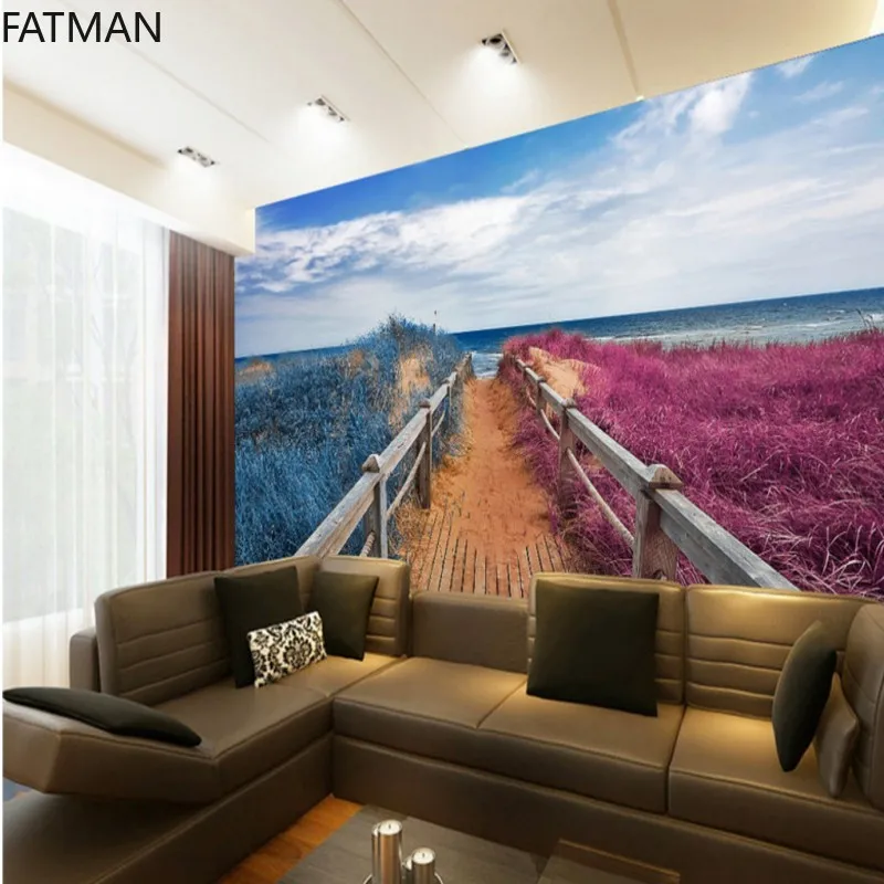 FATMAN Custom 3d Photo Wallpaper Sky Grassland Seaside Wooden Scenery Fence Mural Restaurant Hotel Bedroom Wall Cloth Dropship
FATMAN Custom 3d Photo Wallpaper Sky Grassland Seaside Wooden Scenery Fence Mural Restaurant Hotel Bedroom Wall Cloth Dropship