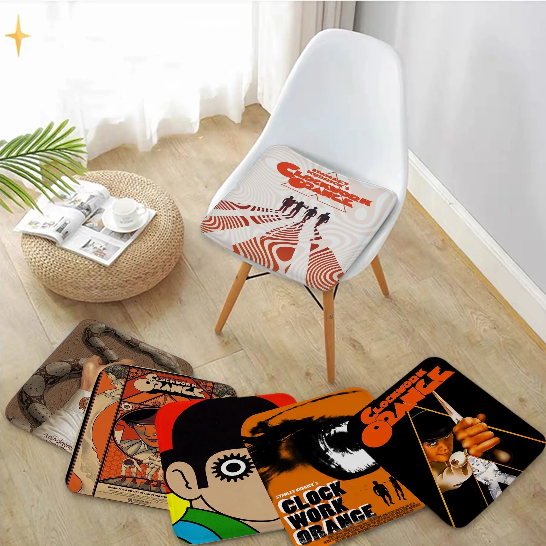 Classic Movie A Clockwork Orange Creative Dining Chair Cushion Circular Decoration Seat For Office Desk Seat Mat
Classic Movie A Clockwork Orange Creative Dining Chair Cushion Circular Decoration Seat For Office Desk Seat Mat