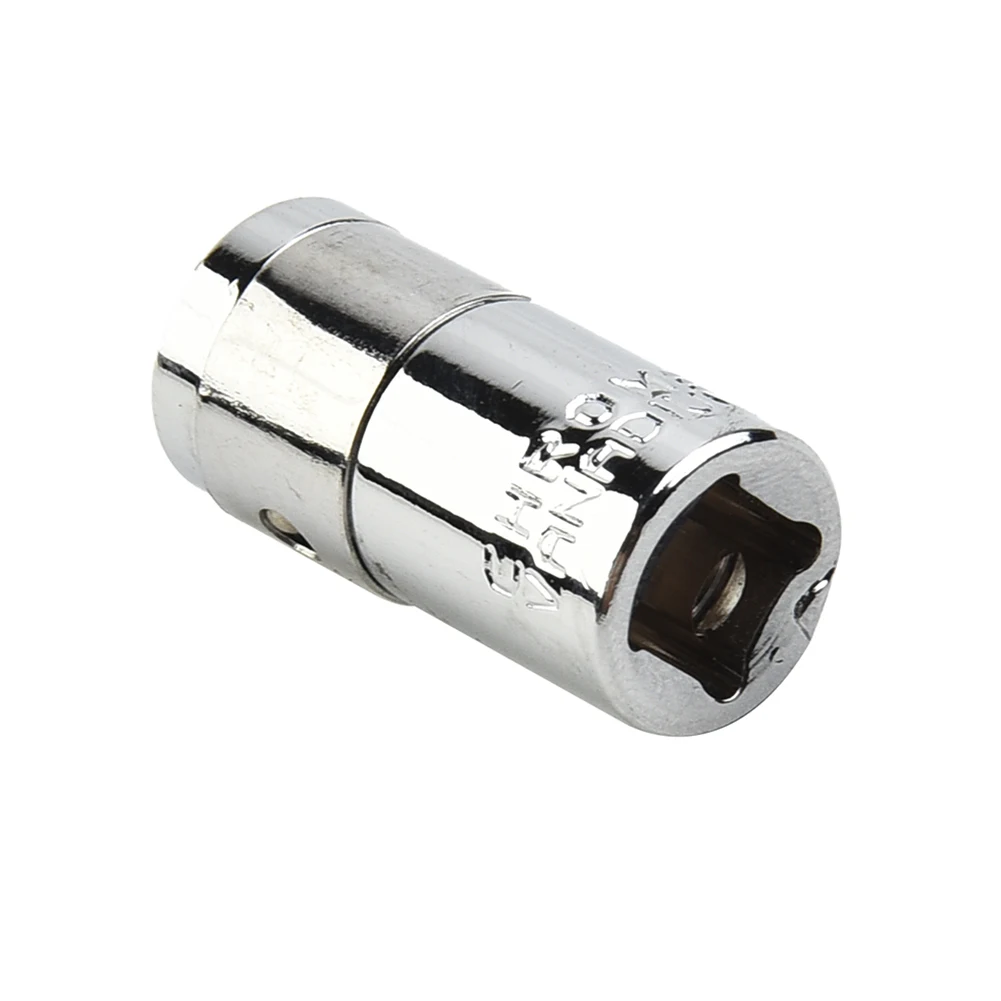 Converter Socket Power Tool Accessories Silver Sleeve Square Drive To 1/4 Inch Step Drill Durable Replacement 2pcs
Converter Socket Power Tool Accessories Silver Sleeve Square Drive To 1/4 Inch Step Drill Durable Replacement 2pcs