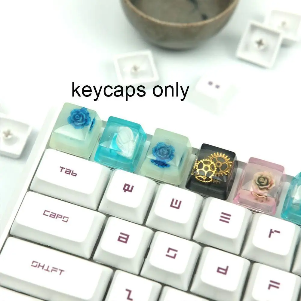 Resin Keycap Handmade DIY Universal Mechanical Keyboard Keyboard Cover Keycap Silicone Mechanical Keyboard Epoxy Resin Jewelry
Resin Keycap Handmade DIY Universal Mechanical Keyboard Keyboard Cover Keycap Silicone Mechanical Keyboard Epoxy Resin Jewelry