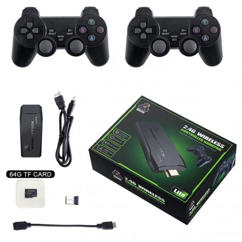 M8 Game Console 64G Built-in 10000 Games Retro Handheld Game Console Wireless Controller Game Stick For PS1/GBA Kid Xmas Gift
M8 Game Console 64G Built-in 10000 Games Retro Handheld Game Console Wireless Controller Game Stick For PS1/GBA Kid Xmas Gift