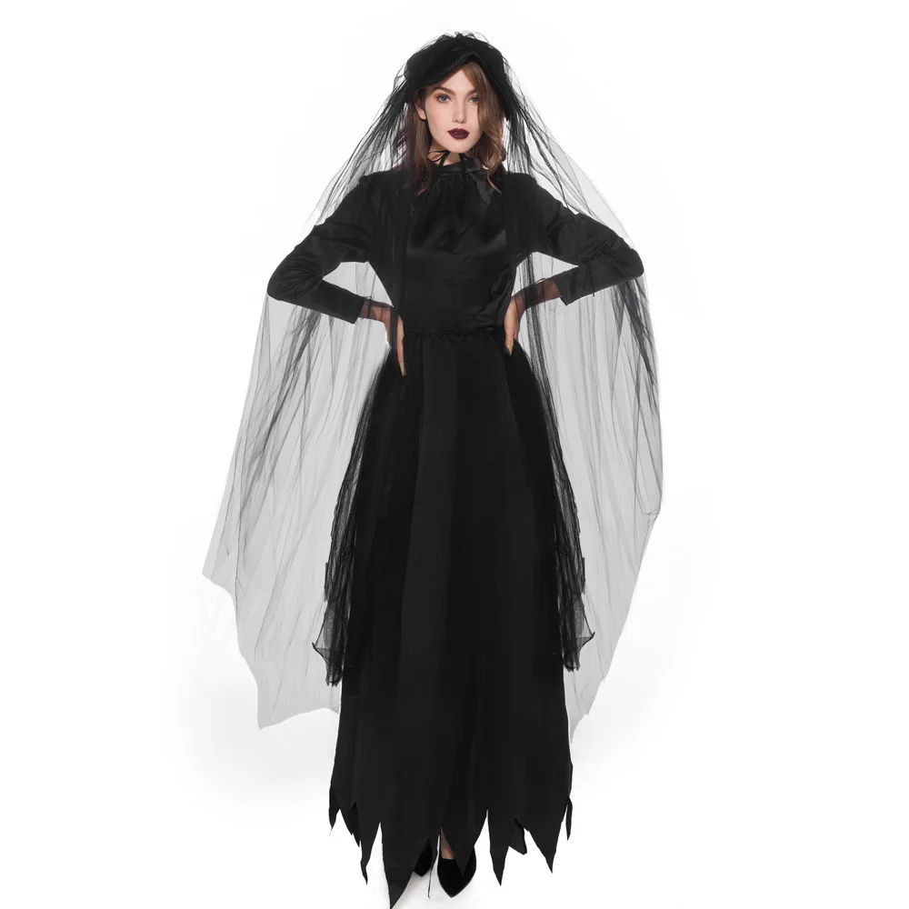 Halloween Zombie Vampire Cosplay Costume for Women Amazing Carnival Fancy Party Dress Up Outfit Plus Size
Halloween Zombie Vampire Cosplay Costume for Women Amazing Carnival Fancy Party Dress Up Outfit Plus Size