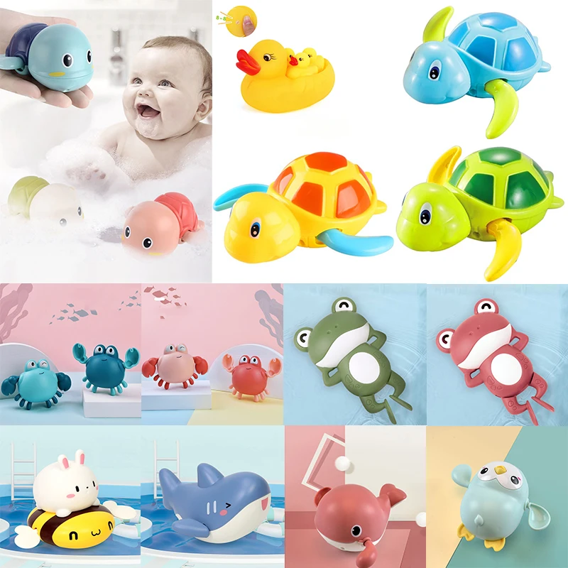 Baby Cartoon Animal Bath Toys Clockwork Duck Tortoise Crab Dolphin Kids Swimming Beach Toys Water Spray Shower Toy brinquedos
Baby Cartoon Animal Bath Toys Clockwork Duck Tortoise Crab Dolphin Kids Swimming Beach Toys Water Spray Shower Toy brinquedos