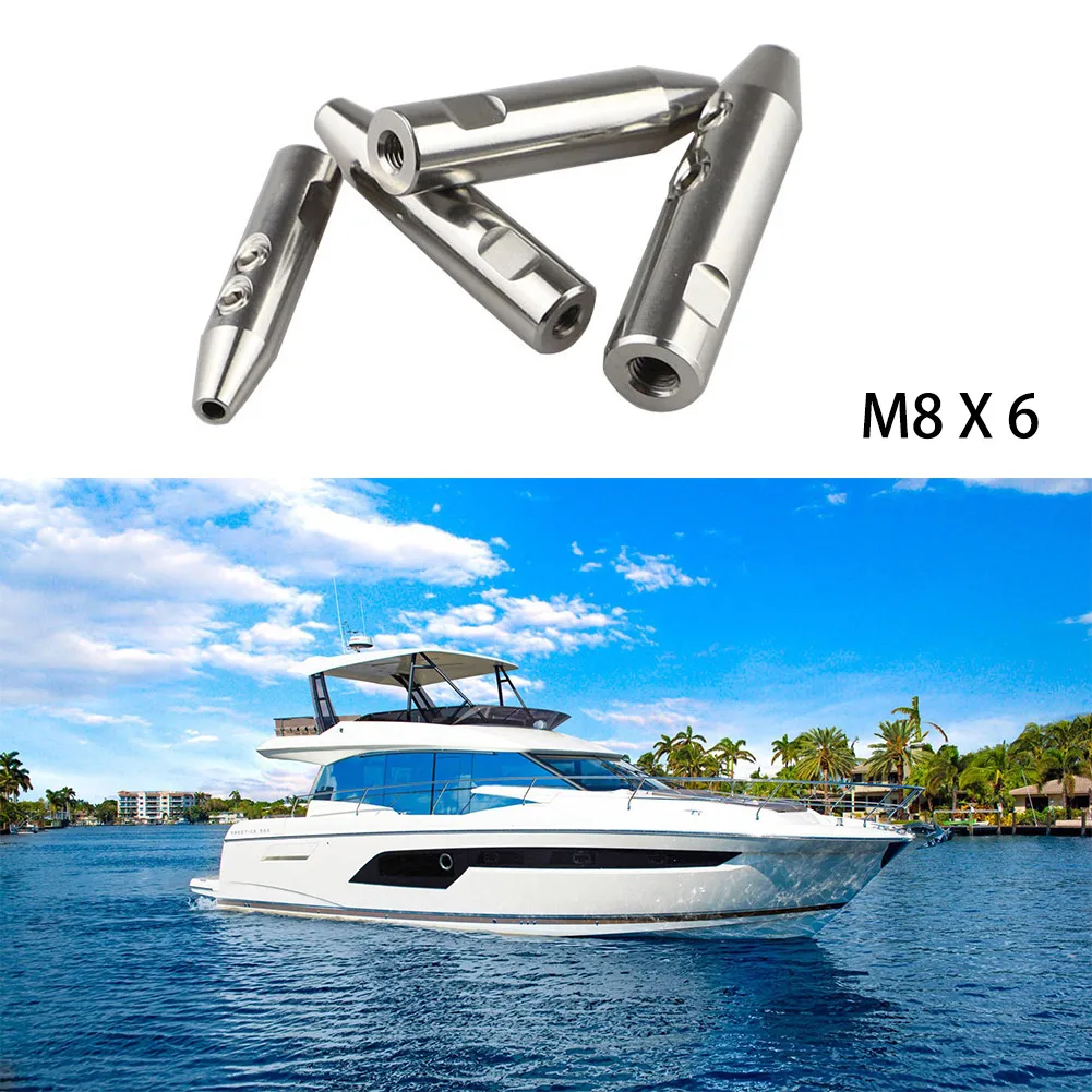 M8 M5 Marine Wire Rope Connector Stainless Steel 316 Conical Connector Wire Rope Connector Armless Wire Rope Accessory
M8 M5 Marine Wire Rope Connector Stainless Steel 316 Conical Connector Wire Rope Connector Armless Wire Rope Accessory