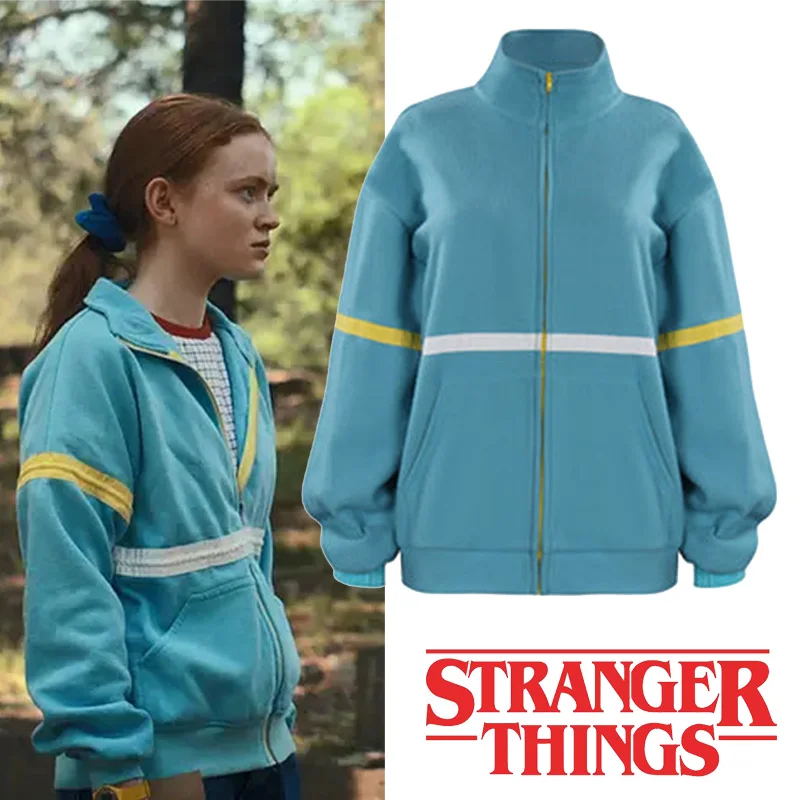 Stranger Cosplay Things Max Mayfield Coat Hoodie Jacket Mike Eleven Lucas Hell Fire Club Halloween Cosplay Costume
Stranger Cosplay Things Max Mayfield Coat Hoodie Jacket Mike Eleven Lucas Hell Fire Club Halloween Cosplay Costume