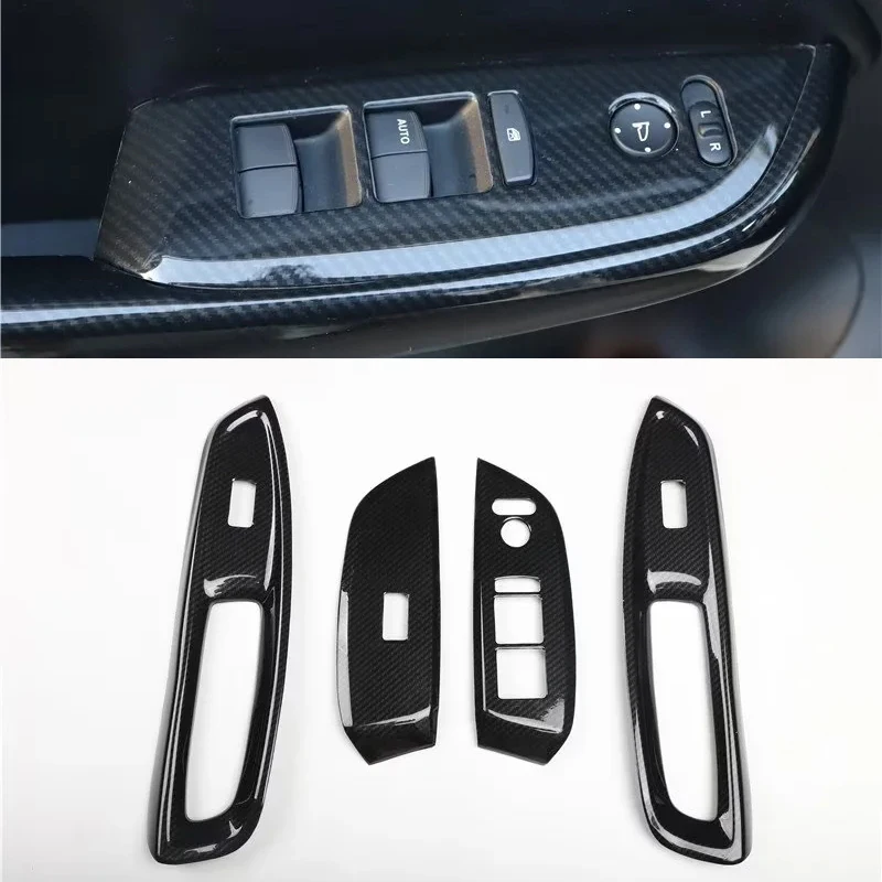 For Honda Fit 2021 2022 Left Hand Drive 4PCS Car Window Lift Switch Buttons Cover Trim Carbon Fiber ABS Accessories
For Honda Fit 2021 2022 Left Hand Drive 4PCS Car Window Lift Switch Buttons Cover Trim Carbon Fiber ABS Accessories