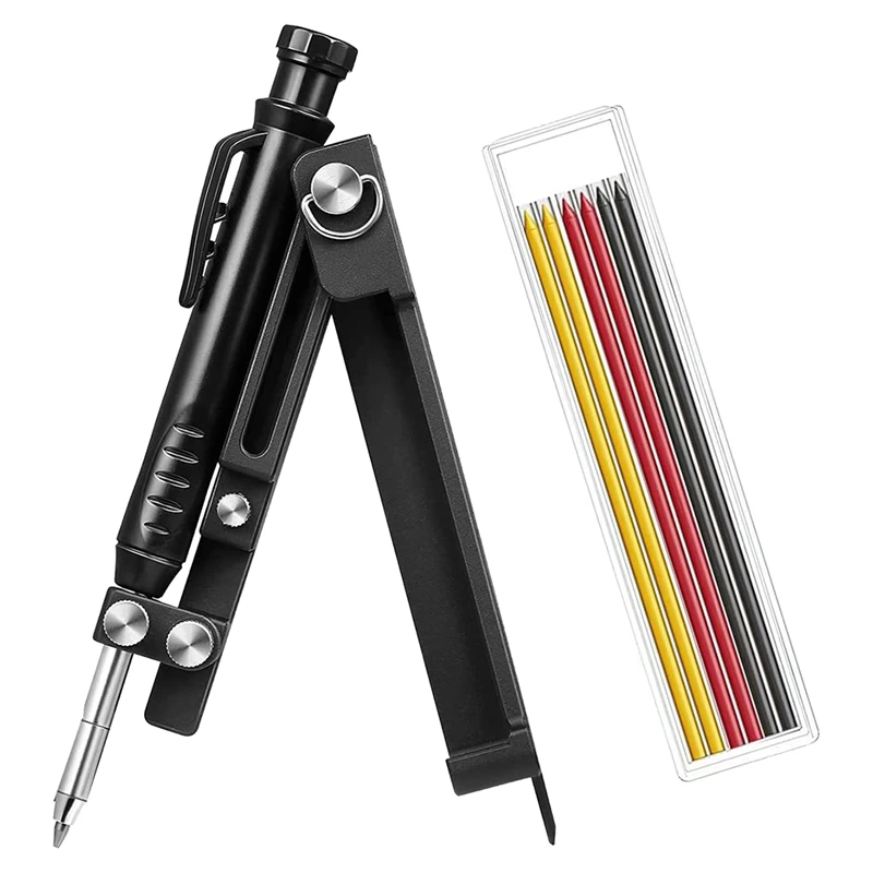 Multifunctional Scribe Tool, Construction Pencils , Carpentry Tools With Deep Hole Pencil, DIY Woodworking Scriber
Multifunctional Scribe Tool, Construction Pencils , Carpentry Tools With Deep Hole Pencil, DIY Woodworking Scriber