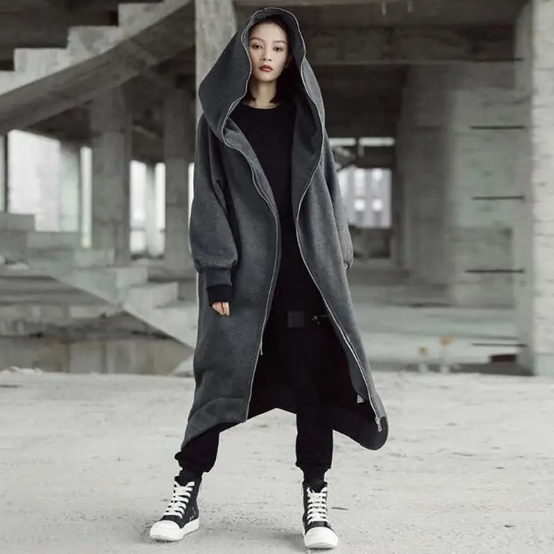 2022 Hoodies Women Streetwear Zipper Hooded Fleece Sweatshirt Hooded Casual Loose Long Women Hoodies Women Clothing
2022 Hoodies Women Streetwear Zipper Hooded Fleece Sweatshirt Hooded Casual Loose Long Women Hoodies Women Clothing
