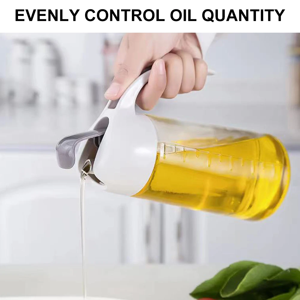 Oil Dispenser Bottle Auto Open Oil Bottle Glass Oil Jug with Automatic Cap Leakproof Oil Jar for Kitchen Cooking 300ml/630ml
Oil Dispenser Bottle Auto Open Oil Bottle Glass Oil Jug with Automatic Cap Leakproof Oil Jar for Kitchen Cooking 300ml/630ml