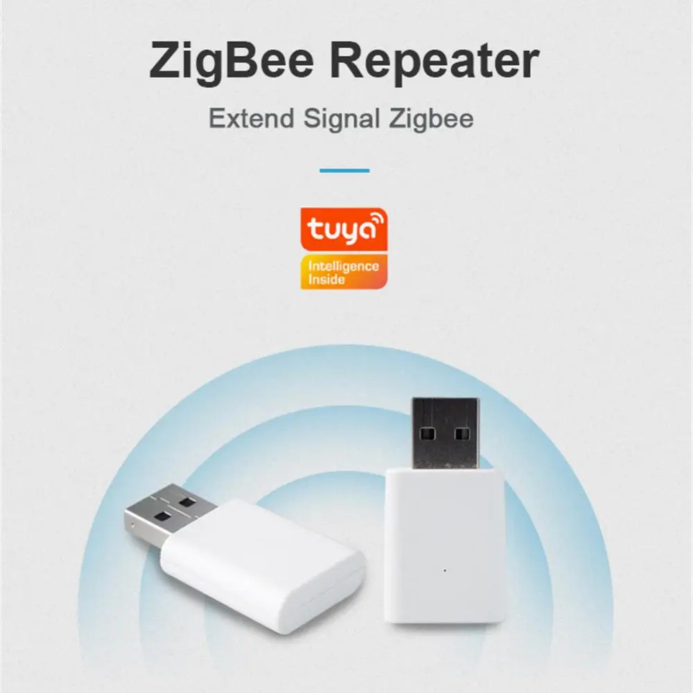 

Tuya ZigBee 3.0 Signal Repeater USB Extender Smart Life App Devices Mesh Home Assistant Deconz Automation With ZigBee Gateway