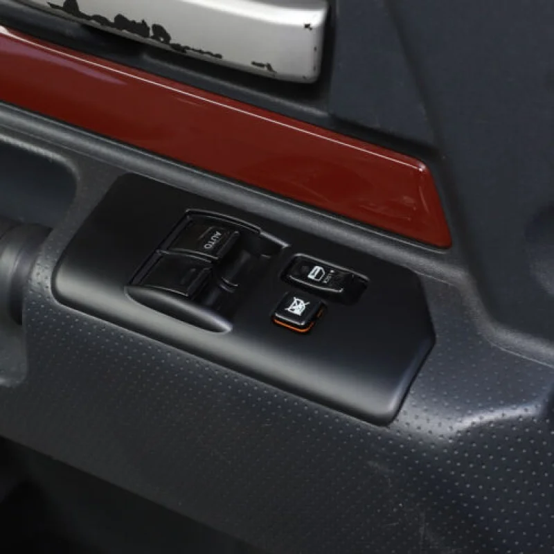 Matte Black Kits Car Window Lift Switch Frame Trim For Toyota FJ Cruiser 2007-21
Matte Black Kits Car Window Lift Switch Frame Trim For Toyota FJ Cruiser 2007-21
