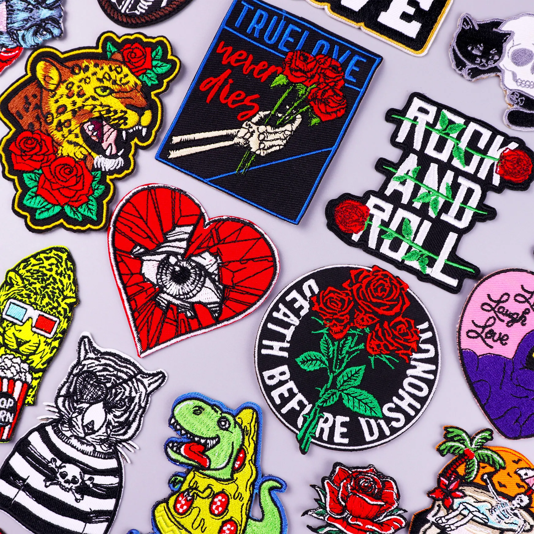 Animal Fusible Patch Embroidered Patches On Clothes Stickers Flowers Letter Stripes Iron On Patches For Clothing Applique Decor
Animal Fusible Patch Embroidered Patches On Clothes Stickers Flowers Letter Stripes Iron On Patches For Clothing Applique Decor