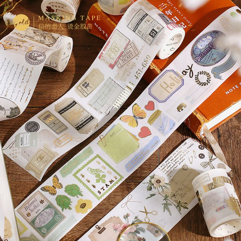 1pcs/1lot Decorative Adhesive Tapes vintage gramophoneJunk Journal DIY Gold Paper Japanese Masking Tapes Scrapbooking Stickers
1pcs/1lot Decorative Adhesive Tapes vintage gramophoneJunk Journal DIY Gold Paper Japanese Masking Tapes Scrapbooking Stickers