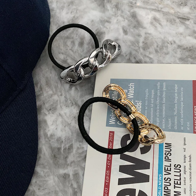 Highlighting Elegance Metal Chain Hair Accessories Rubber Band Hair Clip Women And Girls Hair Rope Headwear Elastic Hair Rope
Highlighting Elegance Metal Chain Hair Accessories Rubber Band Hair Clip Women And Girls Hair Rope Headwear Elastic Hair Rope