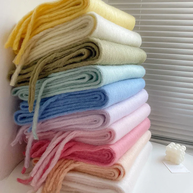 Winter Scarf Women Scarves Adult Scarves for ladies Soft, fluffy,lazy, solid color Wool scarf women Fashion Cashmere Poncho Wrap
Winter Scarf Women Scarves Adult Scarves for ladies Soft, fluffy,lazy, solid color Wool scarf women Fashion Cashmere Poncho Wrap