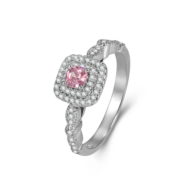 Genuine 925 Sterling Silver Pink Diamond Ring for Women Anillos De Wedding Bands Silver 925 Jewelry FL Diamond Ring Females
Genuine 925 Sterling Silver Pink Diamond Ring for Women Anillos De Wedding Bands Silver 925 Jewelry FL Diamond Ring Females