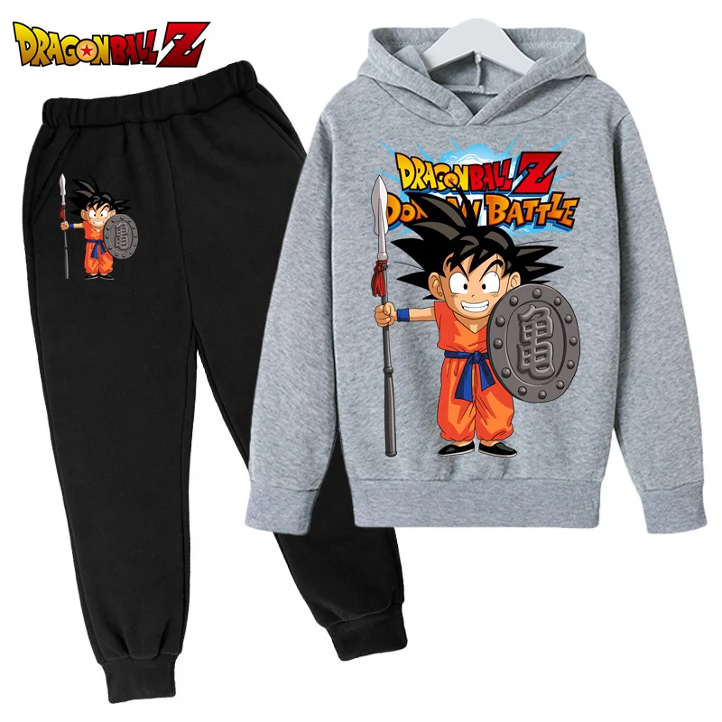 Kids spring Autumn Anime Dragon Ball Hoodie Kids Clothes Children's Fashion Street Tops and PantsCasual Jogging Sweatshirt
Kids spring Autumn Anime Dragon Ball Hoodie Kids Clothes Children's Fashion Street Tops and PantsCasual Jogging Sweatshirt