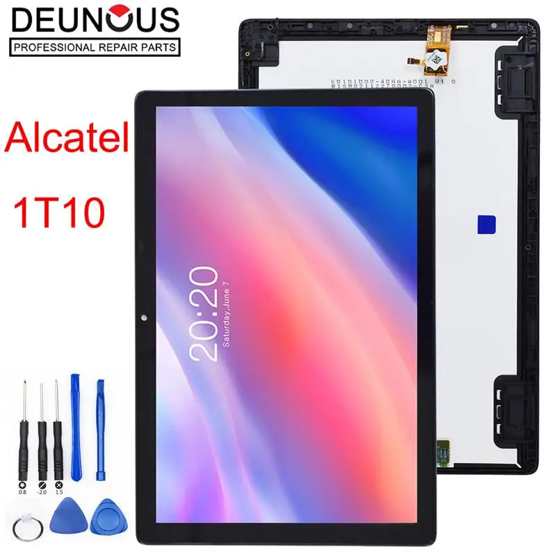 

Новый для 10,1 "Alcatel 1T 10 1T10 8092 8091 2020 Wifi смарт-планшет с сенсорным экраном дигитайзер ЖК-дисплей стеклянная сенсорная панель