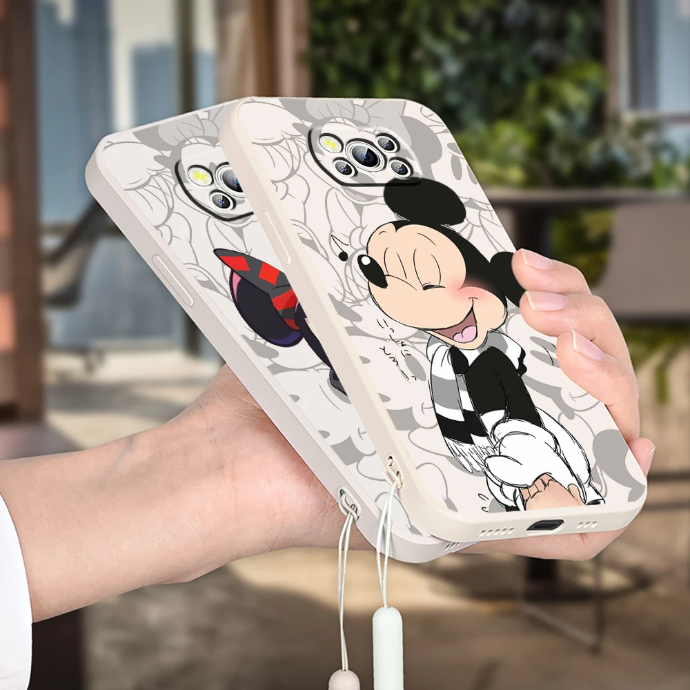 Fashion Mickey Minnie Mouse Phone Case For Xiaomi Mi Poco X4 X3 C40 C3 M4 M3 F4 F3 GT Pro NFC 5G TPU Funda Liquid Rope Cover
Fashion Mickey Minnie Mouse Phone Case For Xiaomi Mi Poco X4 X3 C40 C3 M4 M3 F4 F3 GT Pro NFC 5G TPU Funda Liquid Rope Cover